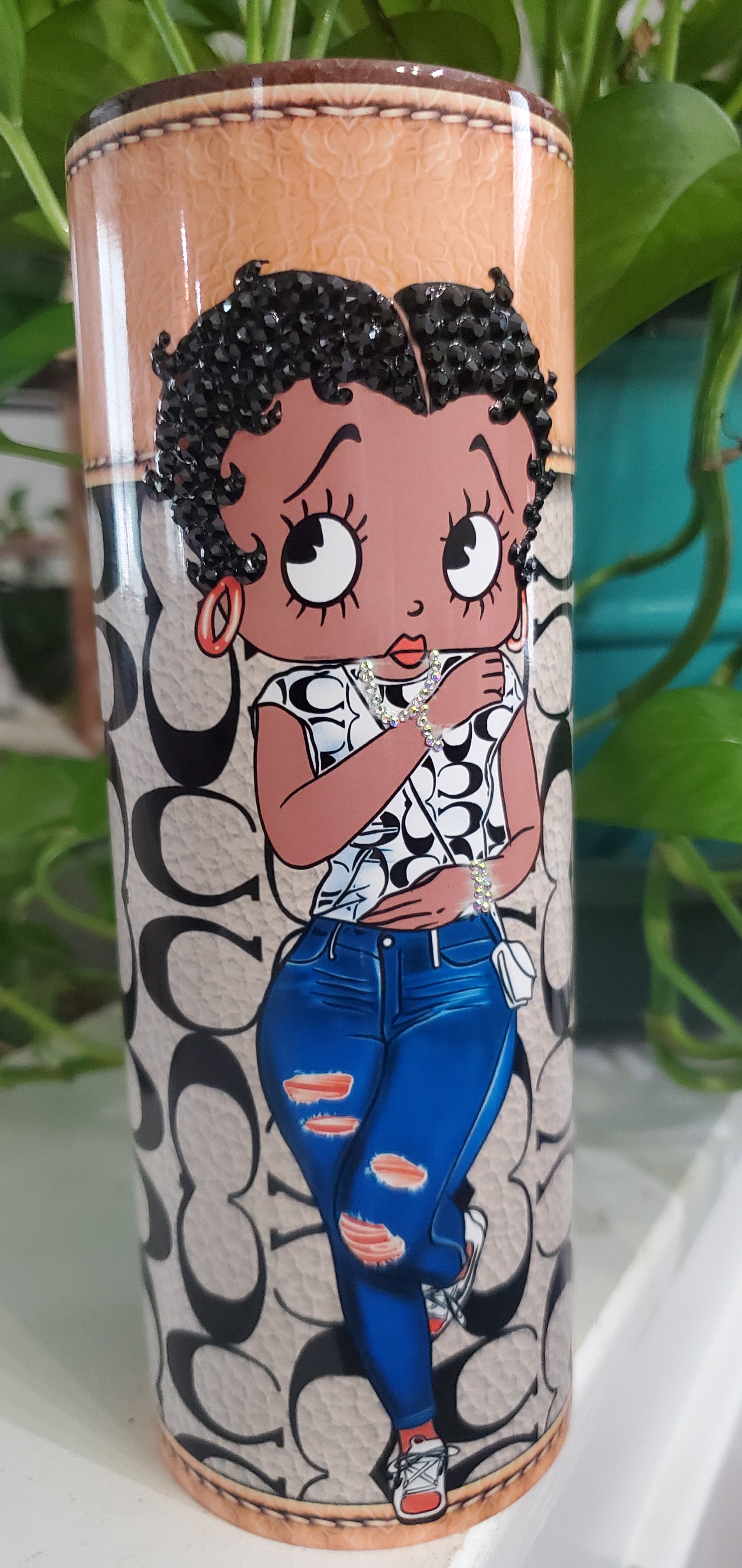 Blinged Betty Boop Coach