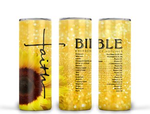 Bible Emergency Tumbler