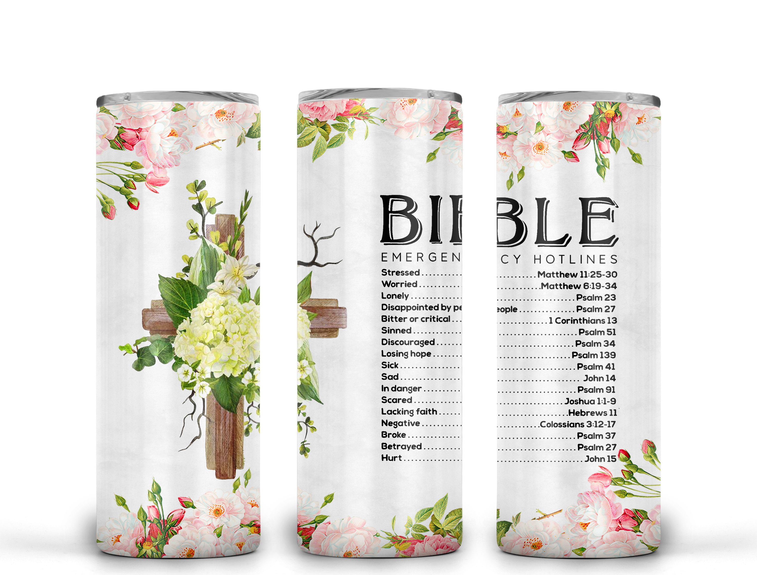 Bible Emergency Tumbler
