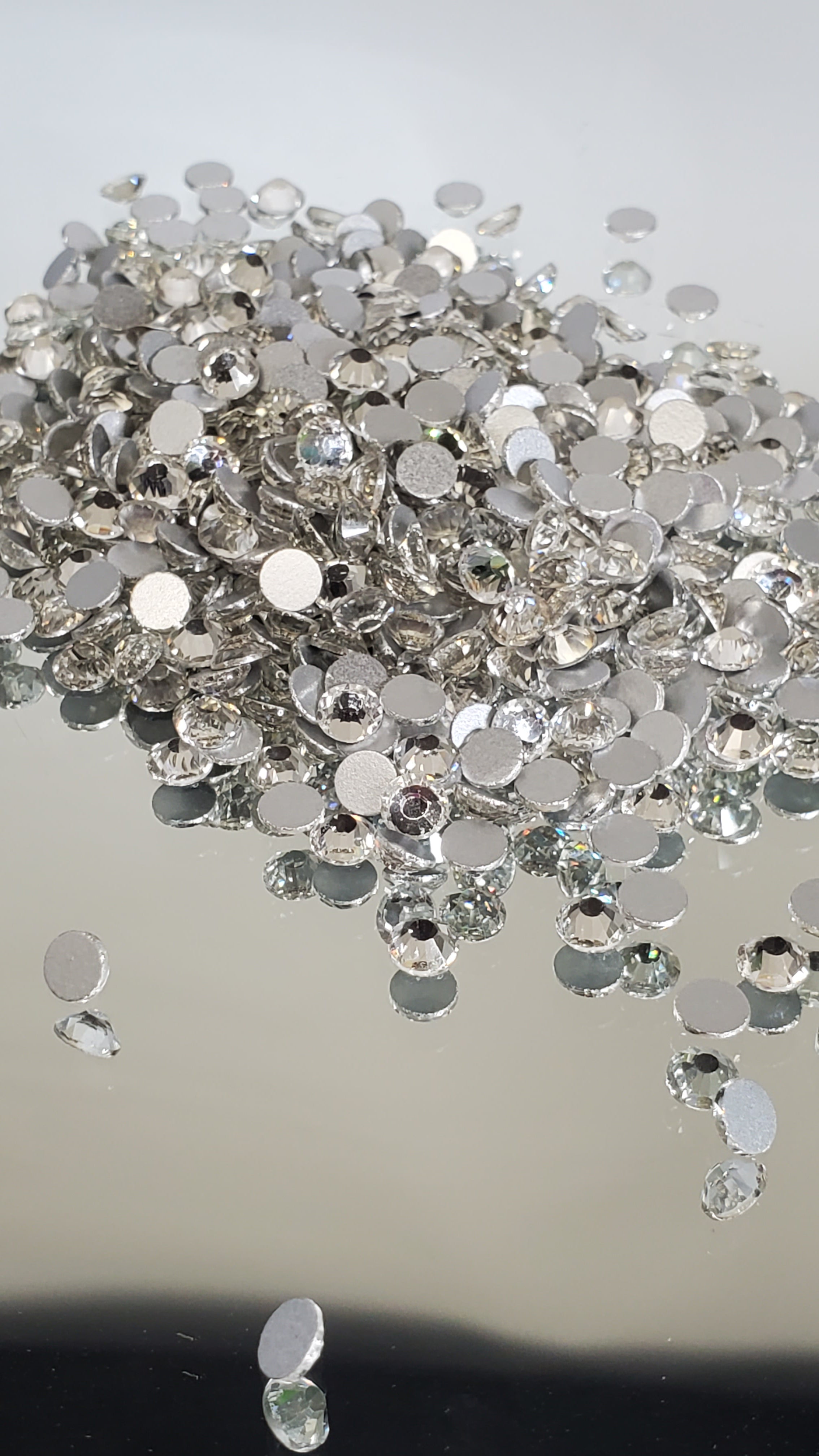 She Stonez Clear Glass Lead Free Crystal Rhinestones