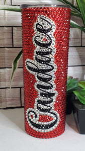 Custom Blinged Skinny Tumbler