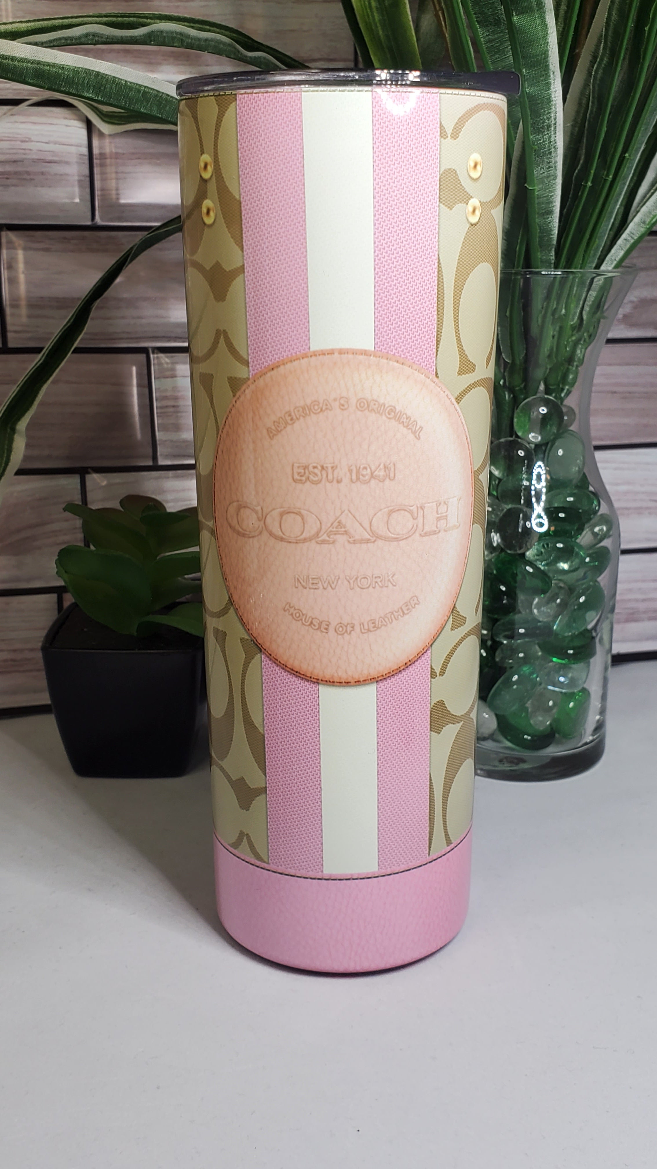 Coach Inspired Tumblers