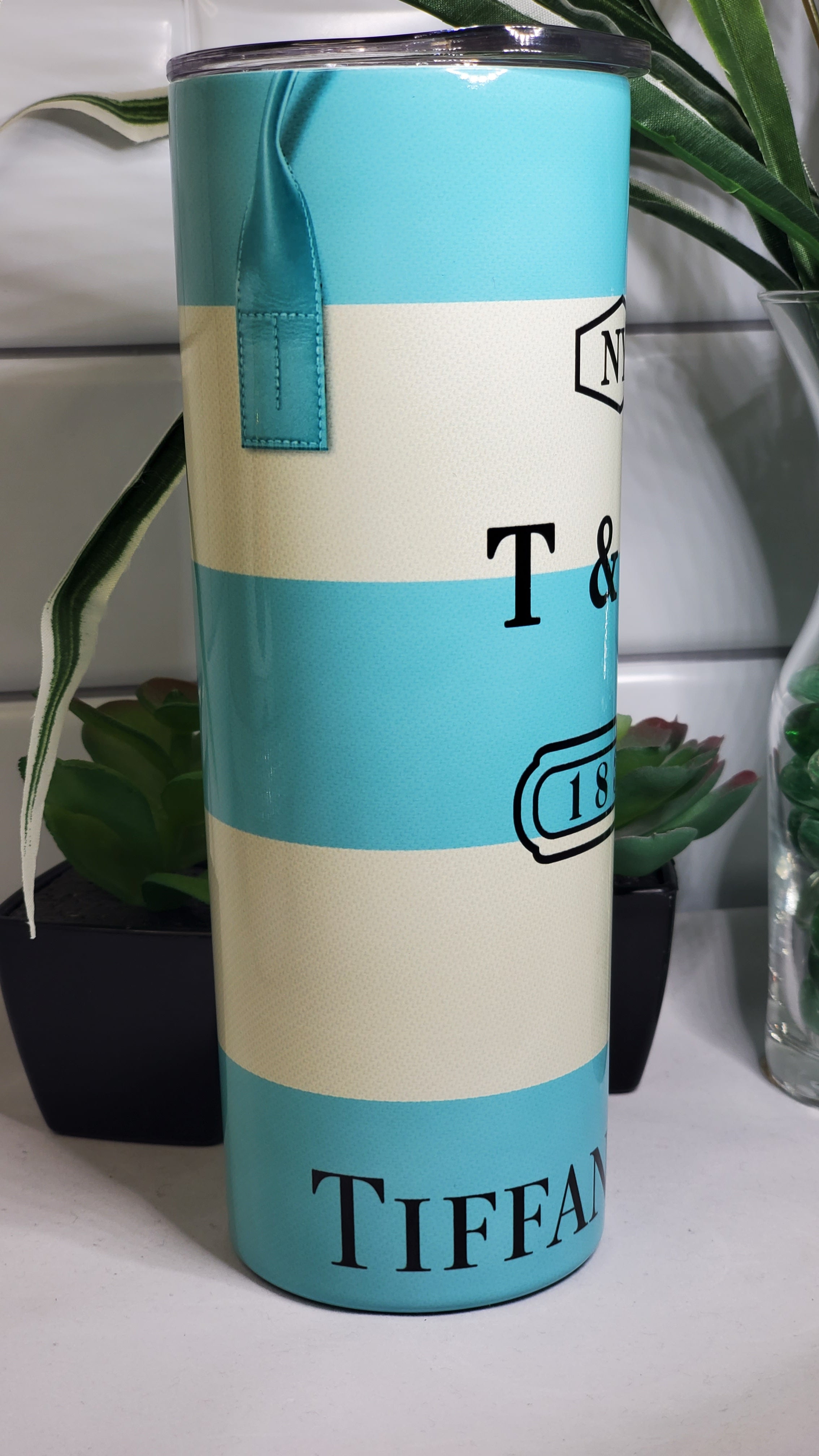 Tiffany Inspired Stainless Steel Tumbler