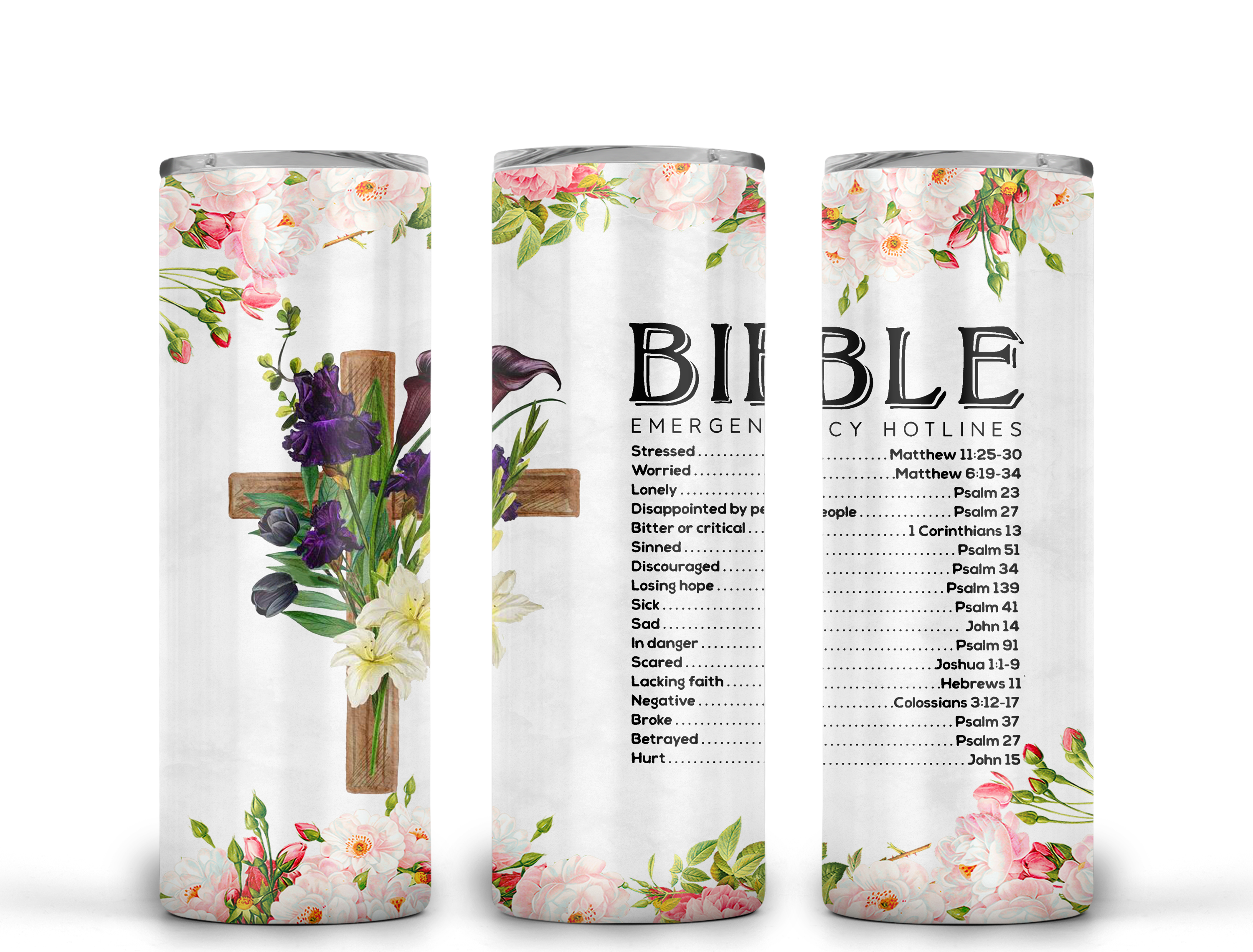 Bible Emergency Tumbler