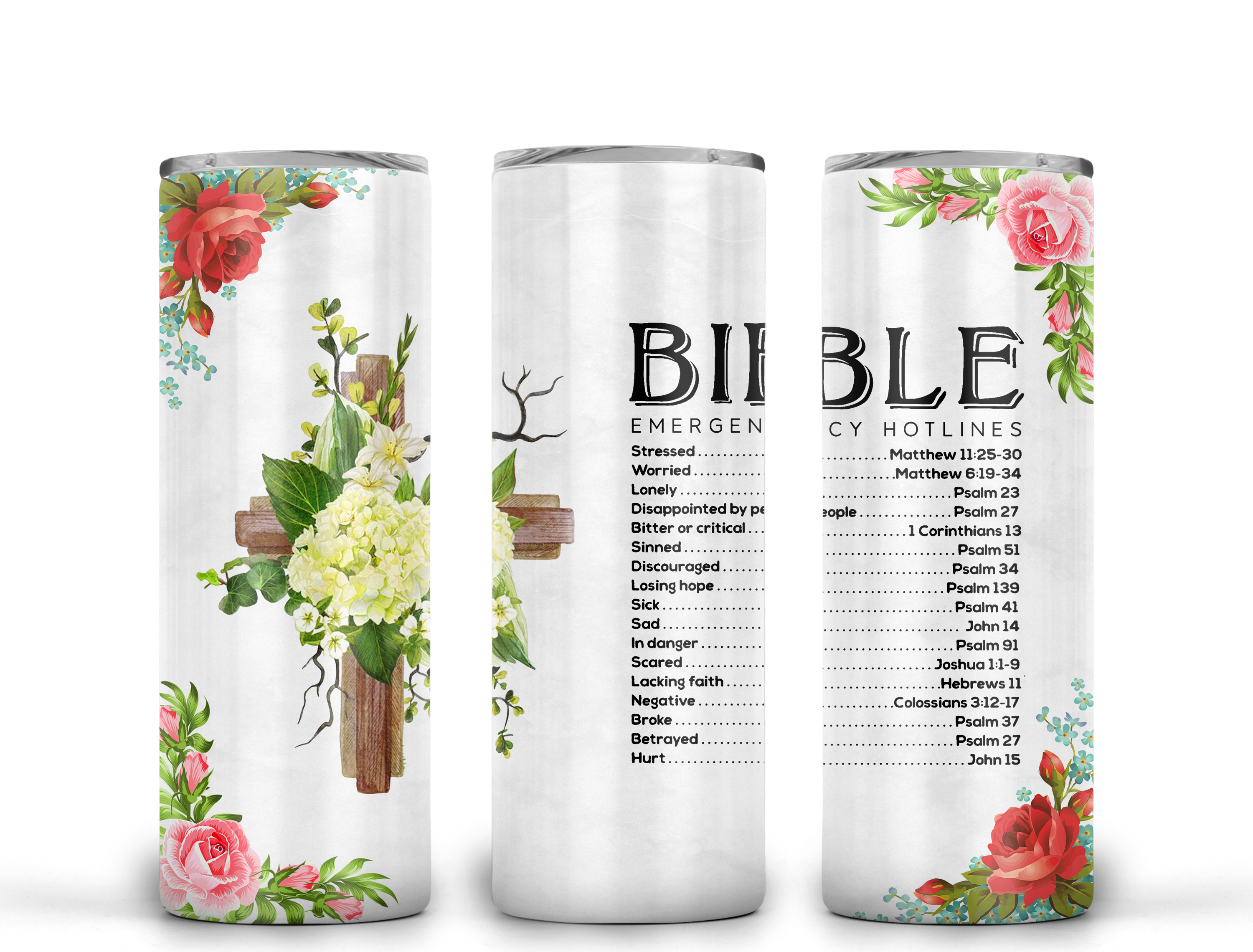 Bible Emergency Tumbler