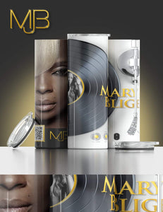 Mary J 20oz Skinny Stainless Steel Tumbler