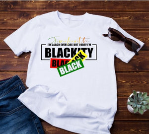 Blackity Black Juneteenth Tee